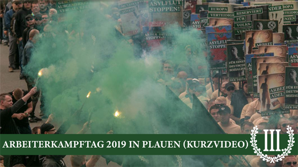 Kurzvideo zur 1. Mai Demonstration in Plauen
