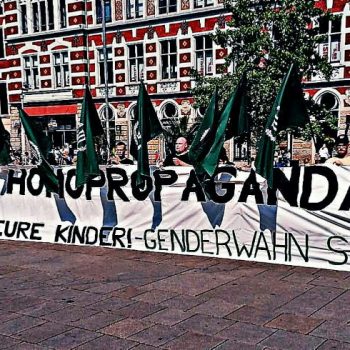 Aktion gegen den CSD in Erfurt