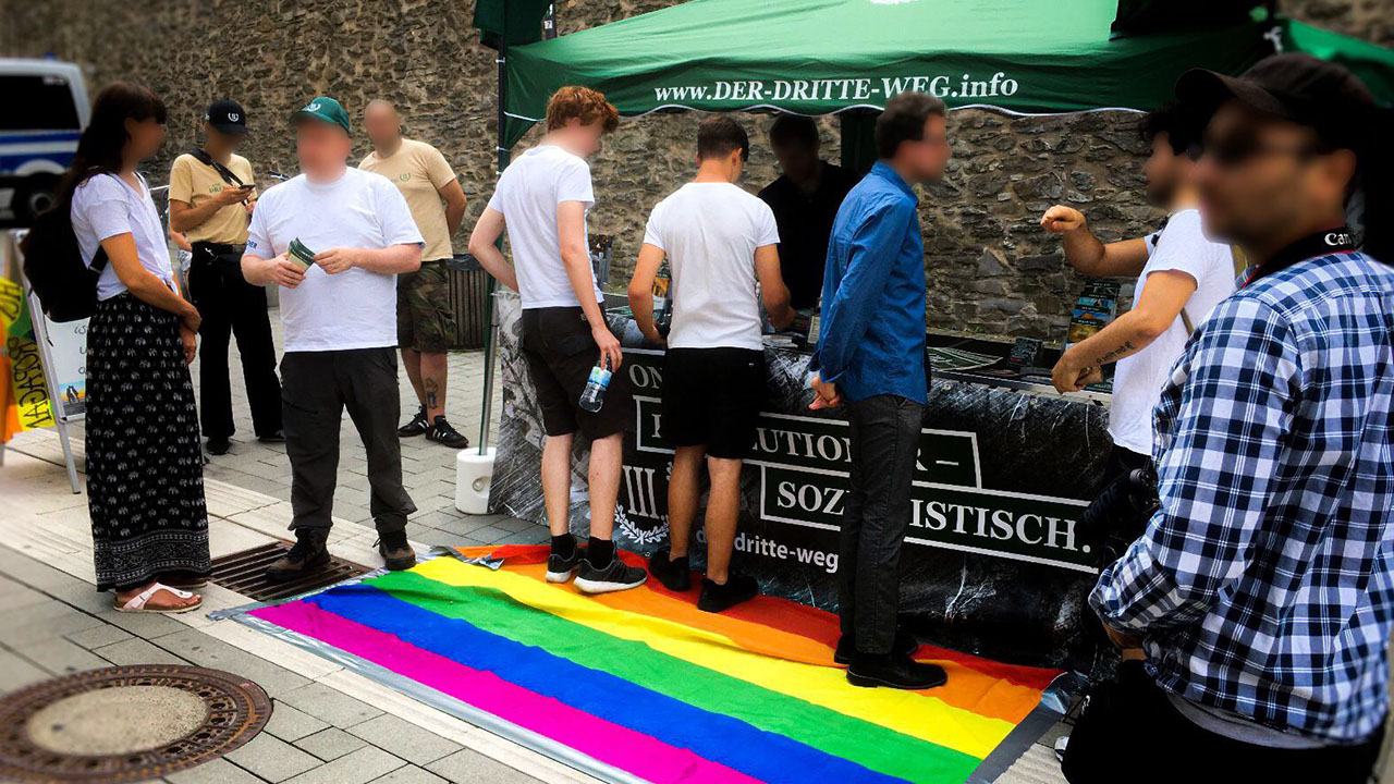 "Blickpunkt TV" zu unserer Kundegebung gegen den CSD in Siegen