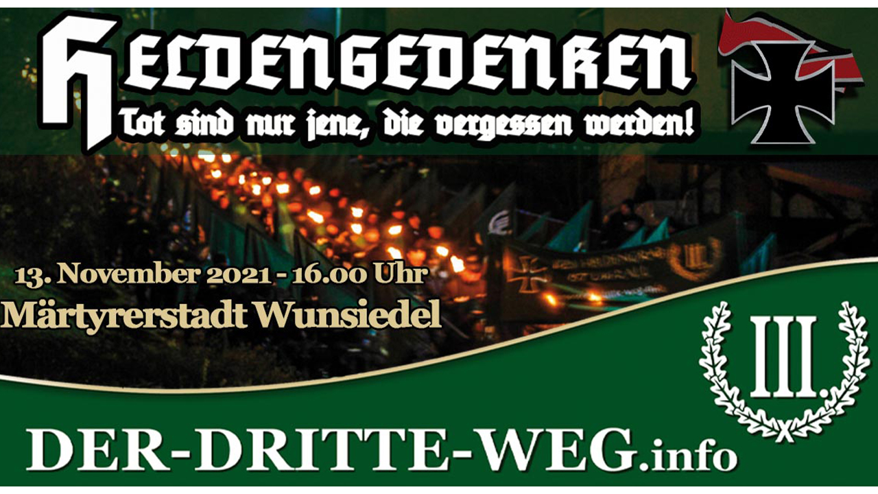 Heldengedenken in Wunsiedel 2021
