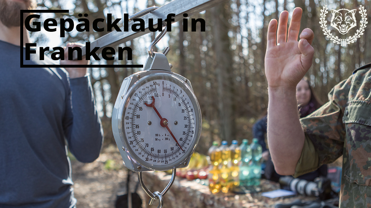 7 km, 20 kg, 52 Minuten: Jugendtag in Franken durchgeführt