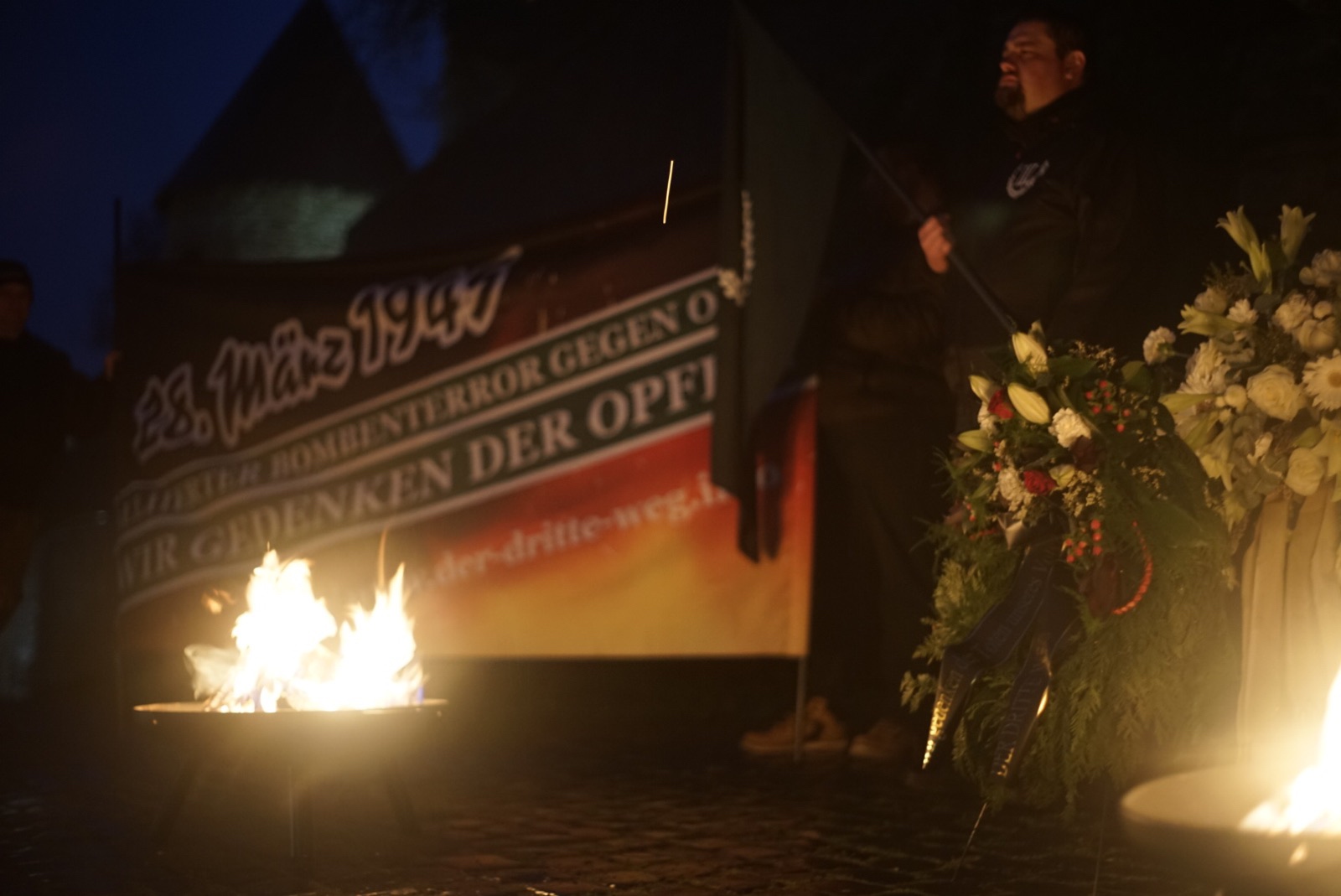 Gedenkkundgebung anlässlich der Bombardierung von Olpe!
