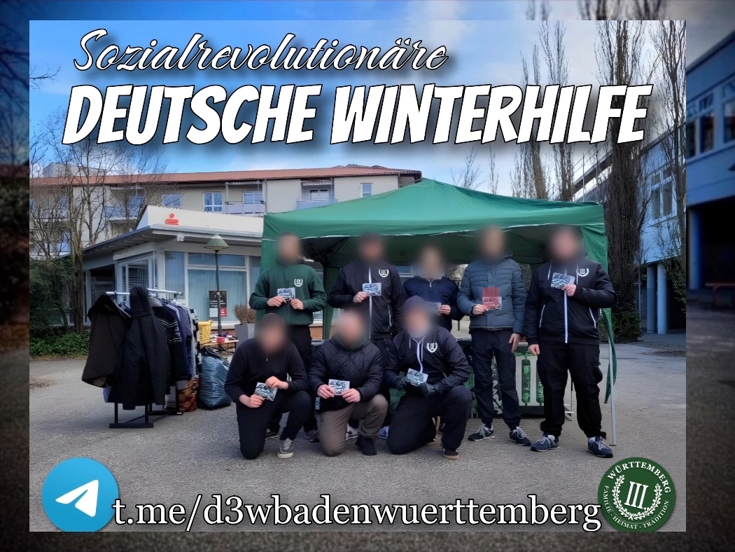Infostand zur Deutschen Winterhilfe in Reutlingen