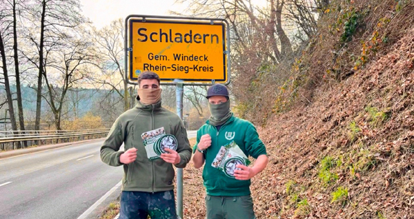 Verteilaktion im Rhein-Sieg Kreis