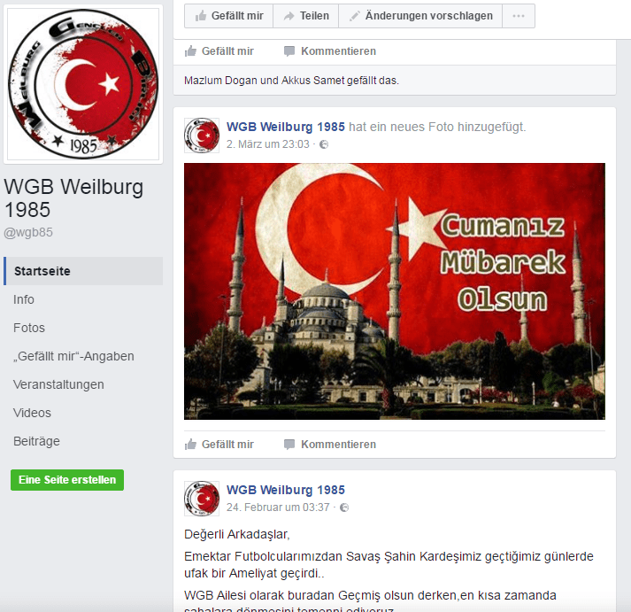 Screenshot von https://de-de.facebook.com/wgb85/