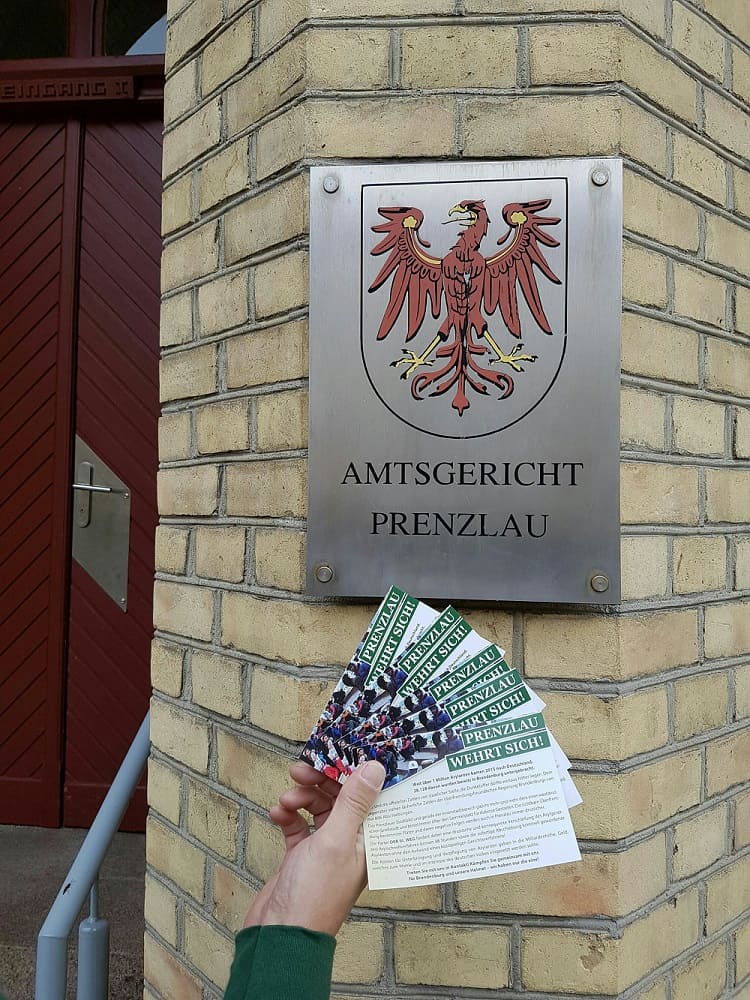 Überall in Brandenburg im Einsatz!