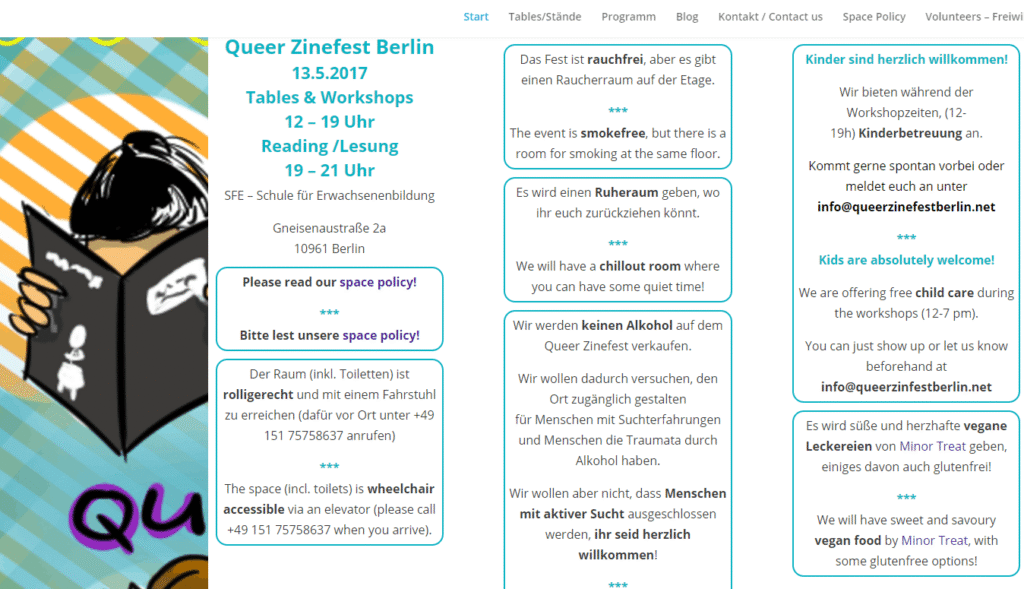 Quelle: Screenshot von http://queerzinefestberlin.net