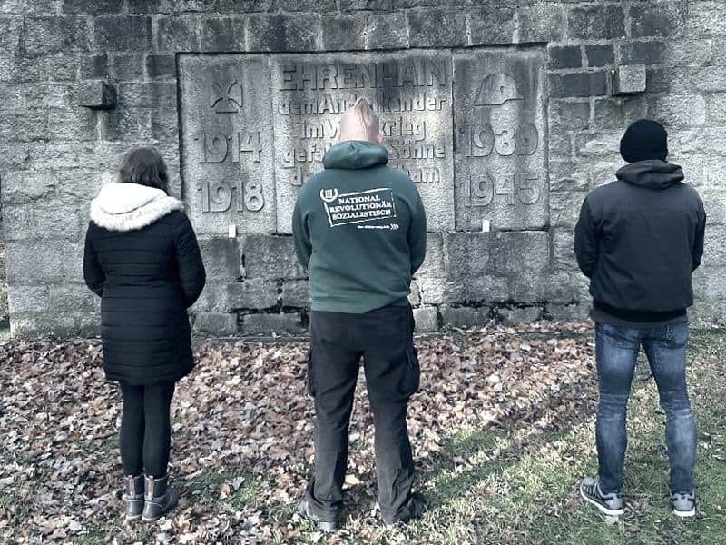 Gedenken am Ehrenhain in Cham