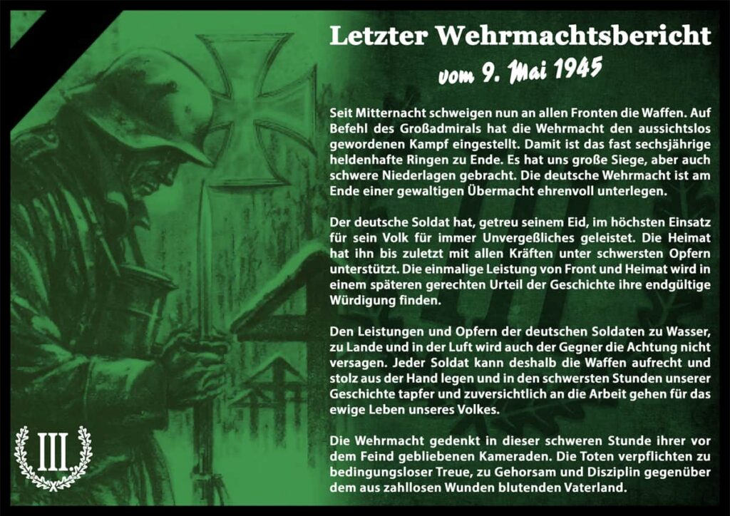Letzter Wehrmachtsbericht