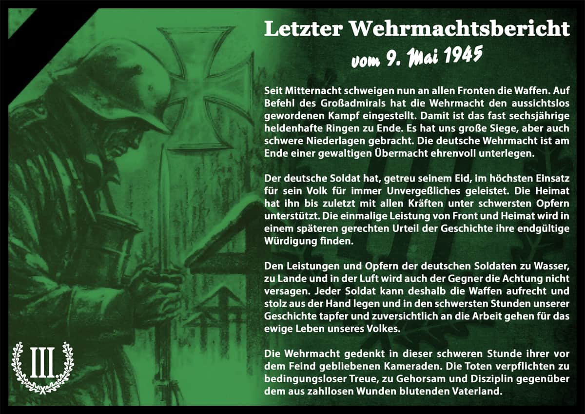 Letzter Wehrmachtsbericht