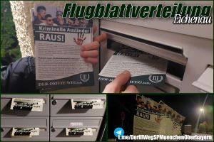 Flugblattverteilung Eichenau
